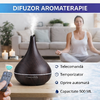 Difuzor de ulei esential, Aromaterapie, Umidificator de aer, Rezervor 500ML, Telecomanda si lumina veghe ajustabila STH-50