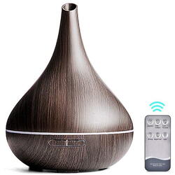 Difuzor de ulei esential, Aromaterapie, Umidificator de aer, Rezervor 500ML, Telecomanda si lumina veghe ajustabila STH-50