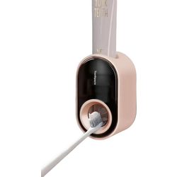 Dispenser, dozator pentru pasta de dinti, prindere pe perete