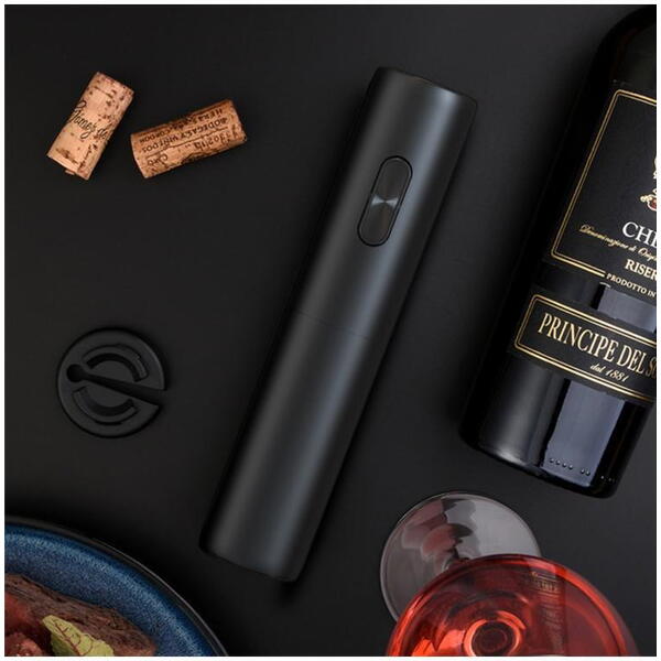Tirbuson electric pentru sticle de vin