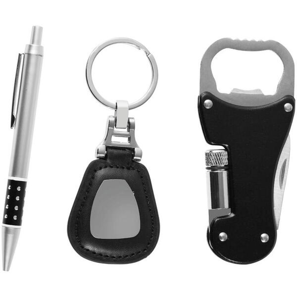 Set EXCELLANC Pix, breloc, desfacator cu mini-lanterna