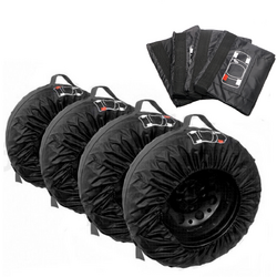 13-16 Inch Set 4 huse pentru anvelope/cauciucuri, cu maner, impermeabil, pentru dimensiunea 13-16