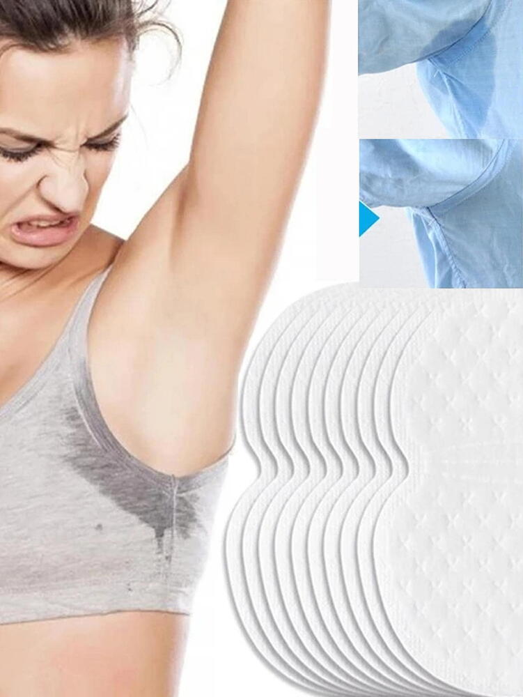 SMARTECH Tampoane Absorbante Anti Transpiratie pentru axila, autoadezive, Unisex, 10 Buc
