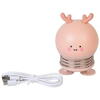 Lampa de noapte, de veghe, pentru copii sau bebelusi, Portabila, Baterie Reincarcabila  300mAh, Rose