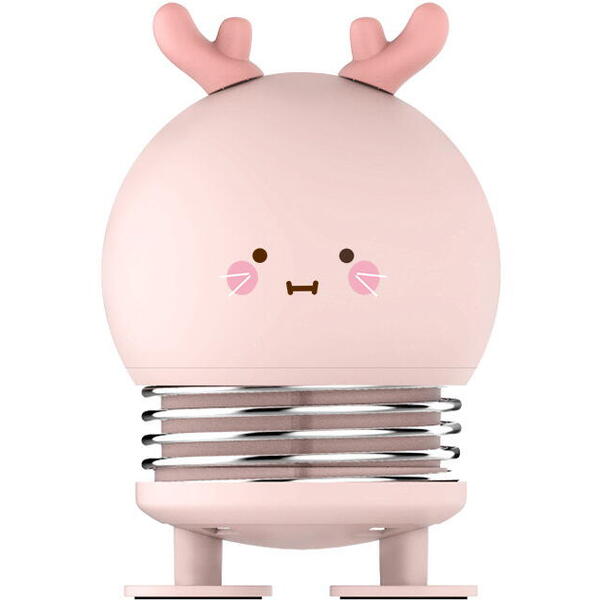 Lampa de noapte, de veghe, pentru copii sau bebelusi, Portabila, Baterie Reincarcabila  300mAh, Rose