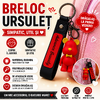 Breloc cu ursulet, Rosu