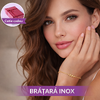 Bratara Inox Cu Margele, Auriu