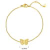 Bratara Inox Butterfly, Auriu