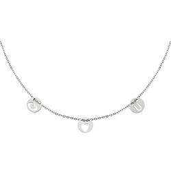 Colier Inox Eye-Love-You, Argintiu