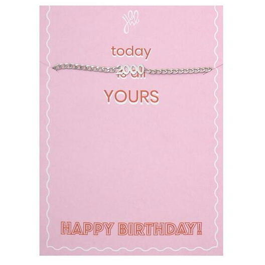 Bratara Aniversara Anul 2000 Today Is Yours - Inox