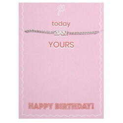 Bratara Aniversara Anul 2000 Today Is Yours - Inox