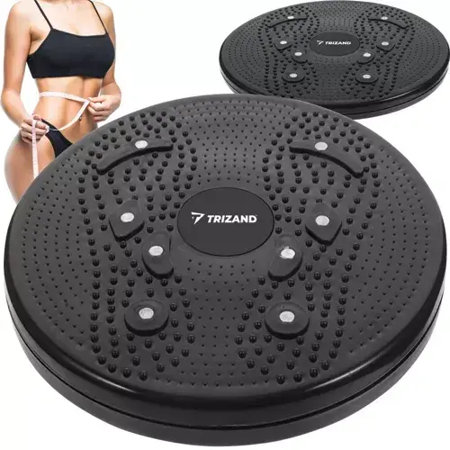 TRIZAND Disc rotativ pentru fitness, pentru tonifierea abdomenului, subtierea soldurilor si a coapselor