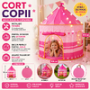 Castel de joaca tip cort pop-up "Princess" pentru copii cu montare rapida, Roz