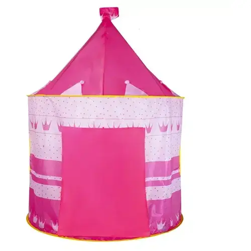 Castel de joaca tip cort pop-up "Princess" pentru copii cu montare rapida, Roz
