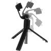 Selfie stick multifunctional, Trepied, Suport pentru telefon, Bluetooth 4.0, telecomanda detasabila, Telescopic, Compatibil iOS/Android, Negru