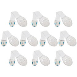 OFERTA 5+5 GRATIS Siguranta usi copii, Blocator Sertare, Usa Cuptor, Frigider, Congelator, Dulap, Deschidere Accidentala, Adeziv Puternic, Fara Urme Dupa Indepartare, Alb