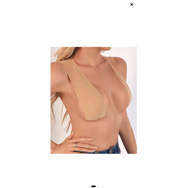 Set plasturi/banda adeziva ridicare sani, culoare bej