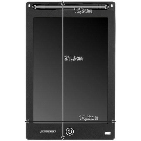 Tableta grafica de desenat pentru copii 8.5" diagonala, Drawing Tablet, Cu Buton De Stergere, Creion Inclus, Negru