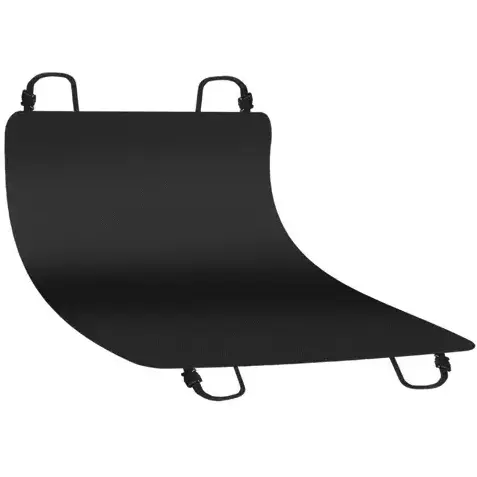 Husa auto profesionala, Protectie si transport animale, Caini si pisici, Pentru bancheta autoturismului, Impermeabil, Antialunecare, Negru, 144 x 144 cm