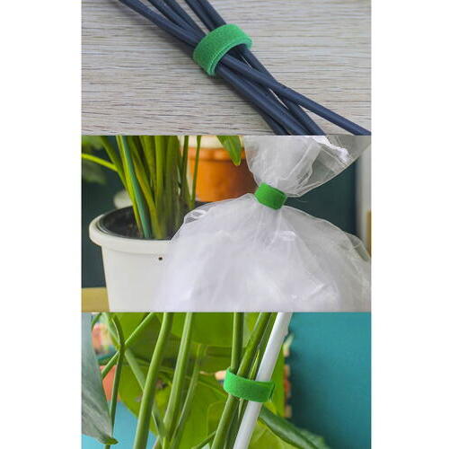 Legaturi pentru plante, Nylon reutilizabil, 5 Metri Lungime, Pentru legat plante si organizare cabluri