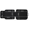 Husa protectie pentru scaunul auto, Material Impermeabil, Anti Alunecare, Montaj Rapid, Usor de Curatat, 2 Buzunare, Negru