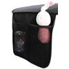 Husa protectie pentru scaunul auto, Material Impermeabil, Anti Alunecare, Montaj Rapid, Usor de Curatat, 2 Buzunare, Negru