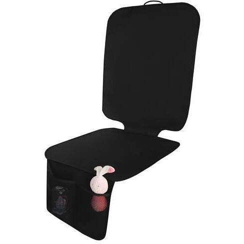 Husa protectie pentru scaunul auto, Material Impermeabil, Anti Alunecare, Montaj Rapid, Usor de Curatat, 2 Buzunare, Negru