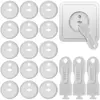 Set 15 protectii pentru prize copii, ABS, cu 3 chei incluse