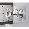 Set 4 bucati suporti de reparare balamale pentru dulap, Otel
