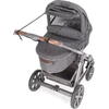 Parasolar, Protectie pentru Landou si Carucior, 72 cm, Gri