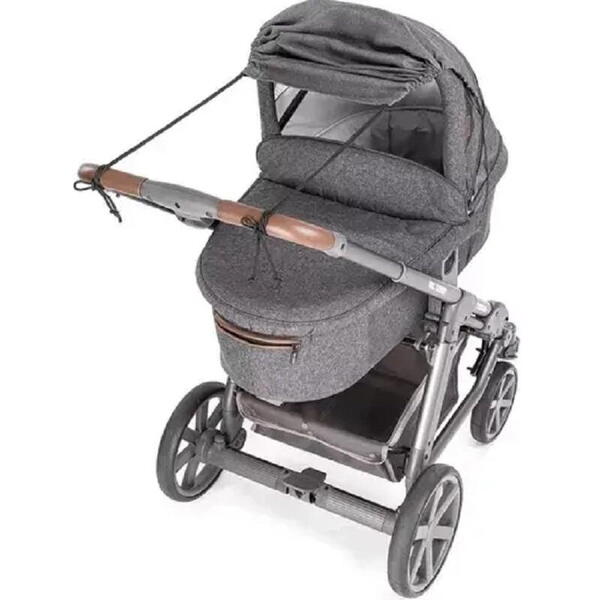 Parasolar, Protectie pentru Landou si Carucior, 72 cm, Gri