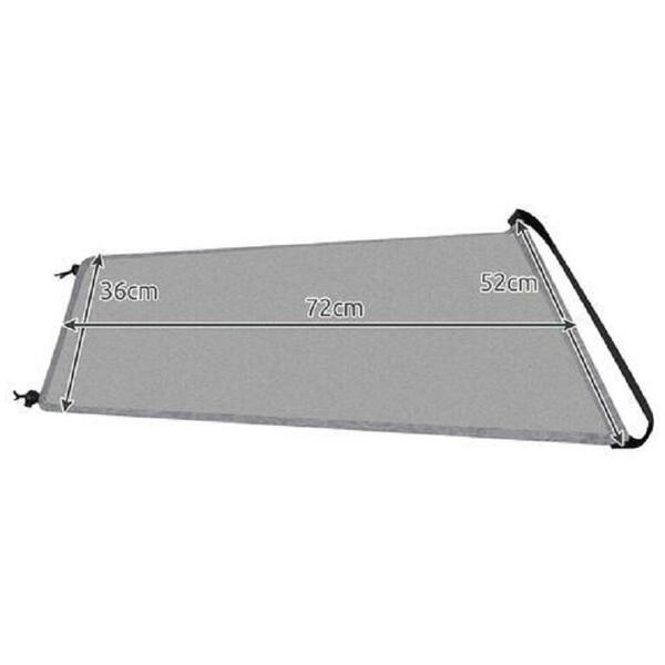 Parasolar, Protectie pentru Landou si Carucior, 72 cm, Gri