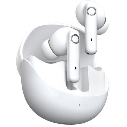 Casti Bluetooth 5.4, Baterie Statie 200mAh, StandBy 150H, Touch pe Casti, Respingere/Raspundere Apel VTS-200, Alb