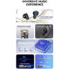 Casti Bluetooth 5.3, Baterie Statie 200mAh, StandBy 180H, Touch pe Casti, Respingere/Raspundere Apel VTS-210, Negru