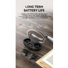 Casti Bluetooth 5.3, Baterie Statie 200mAh, StandBy 180H, Touch pe Casti, Respingere/Raspundere Apel VTS-210, Negru