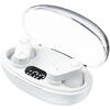 Casti Bluetooth 5.3, Baterie Statie 200mAh, StandBy 180H, Touch pe Casti, Respingere/Raspundere Apel VTS-210, Alb