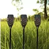 Set 4 Lampi Solare, Autonomie 8 ore, Inaltime 50CM, Rezistenta la intemperii, Design flacara, Clasa de protectie ip65