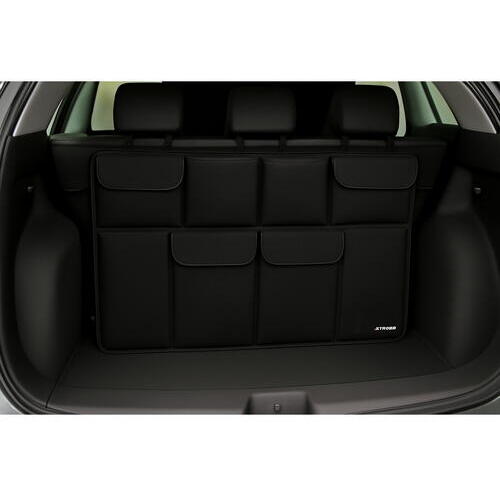 XTROBB Organizator portbagaj auto, Negru 86.5x48cm, 8 Buzunare, Rezistent la apa