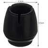 Set protectie pentru picioarele scaunelor, 16 bucati, 12-16 mm, Negru