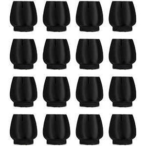 Set protectie pentru picioarele scaunelor, 16 bucati, 12-16 mm, Negru