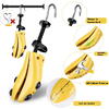 Set 2 Calapoade/Sanuri, Pentru Largit/Alungit Pantofi, Pentru Marimile 40-47, Material ABS, Galben