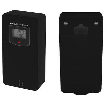 Set Statie meteo fara fir si Transmitator exterior, Ecran mare LCD color, Prognoza meteo, Presiune atmosferica, Temperatura si umiditate interior si exterior, Calendar perpetuu, Ceas electronic cu alarma, Alimentare la retea si baterii
