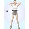 Cerc fitness, Hula Hoop, cu greutate suplimentara detasabila, 24 noduri detasabile, pentru slabire, pentru talie, masaj 360°, file de masaj