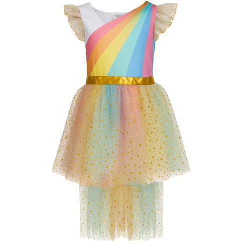 Costum De Halloween Pentru Copii, Unicorn, Marime 130-140, 6-8 Ani, Tinuta Completa, Material Moale, Aspect Atractiv, Universal