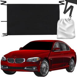 Parasolar Parbriz Anti-Inghet, Dimensiuni 130 x 113 x 167 cm, Impermeabil, Montaj Rapid Prin Carlige, Protejeaza Impotriva Zapezii si a Razelor Solare, Include Sac pentru Depozitare
