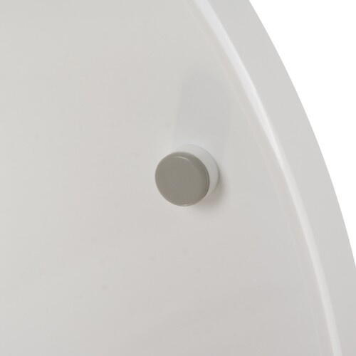 Capac WC cu Soft Close, Sistem Inchidere Lenta, Montaj Universal, Usor de Curatat, Kit de Montaj inclus, Alb