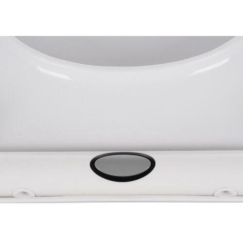 Capac WC cu Soft Close, Sistem Inchidere Lenta, Montaj Universal, Usor de Curatat, Kit de Montaj inclus, Alb