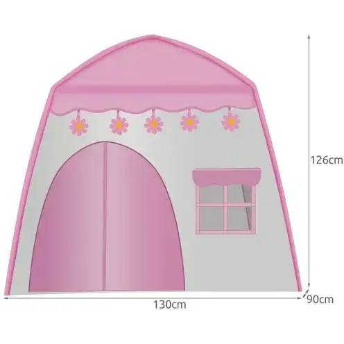 Cort pentru copii cu LED, 126x130x90cm, 20 lumini, multicolor