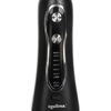 Irigator bucal profesional portabil, 5 moduri, 8 duze, 300 ml, 2500 mAh, IPX7, pentru dinti, gingii, limba si nas, Negru