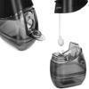 Irigator bucal profesional portabil, 5 moduri, 8 duze, 300 ml, 2500 mAh, IPX7, pentru dinti, gingii, limba si nas, Negru